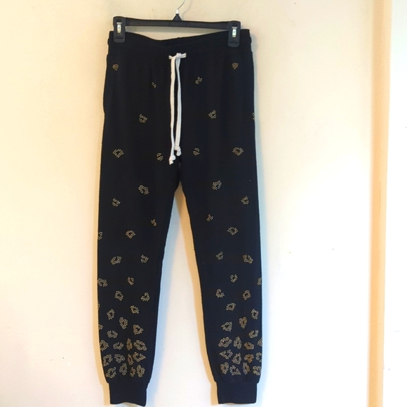 Beach Riot Embellished Leopard Sweatpants XS - Picture 5 of 16